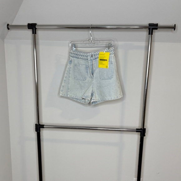 Stylish Light Blue Denim Shorts